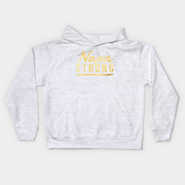 Napa Strong Kids Hoodie by twizzler3b